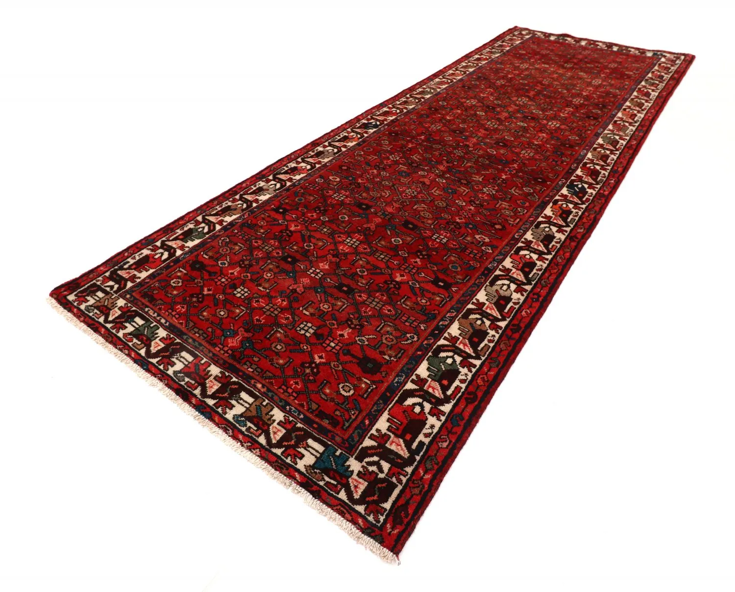 Orientalsk tæppe Hamedan 311 x 109 cm