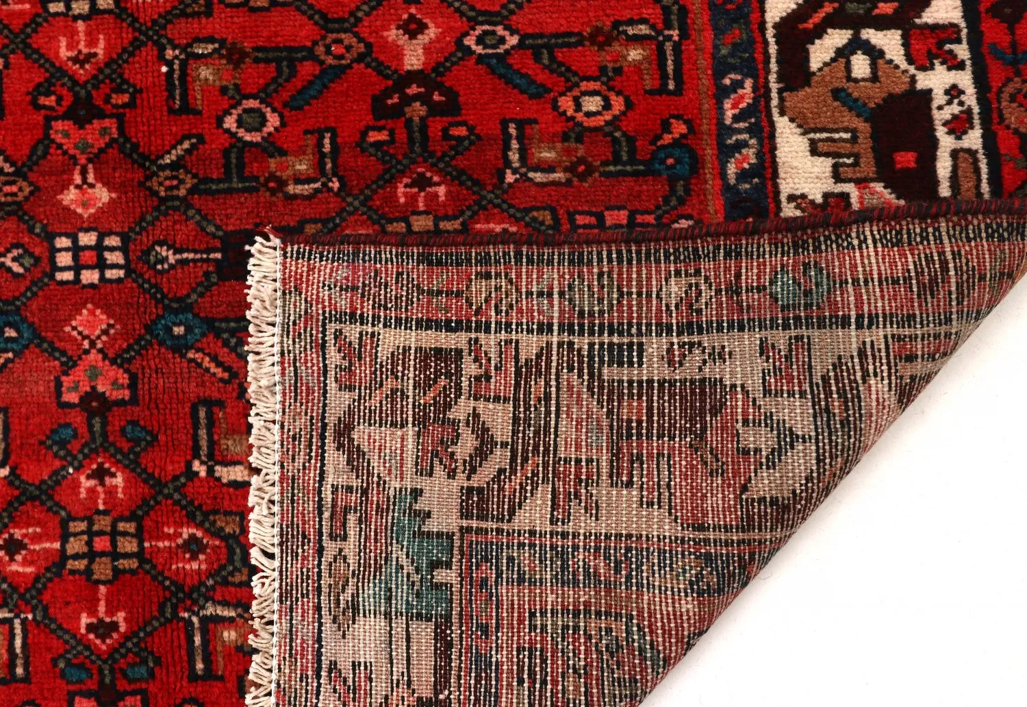 Orientalsk tæppe Hamedan 311 x 109 cm