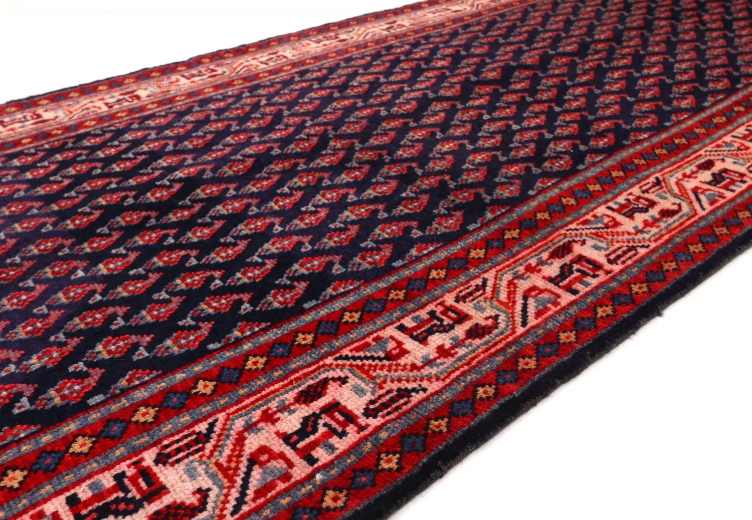 Orientalsk tæppe Hamedan 318 x 103 cm