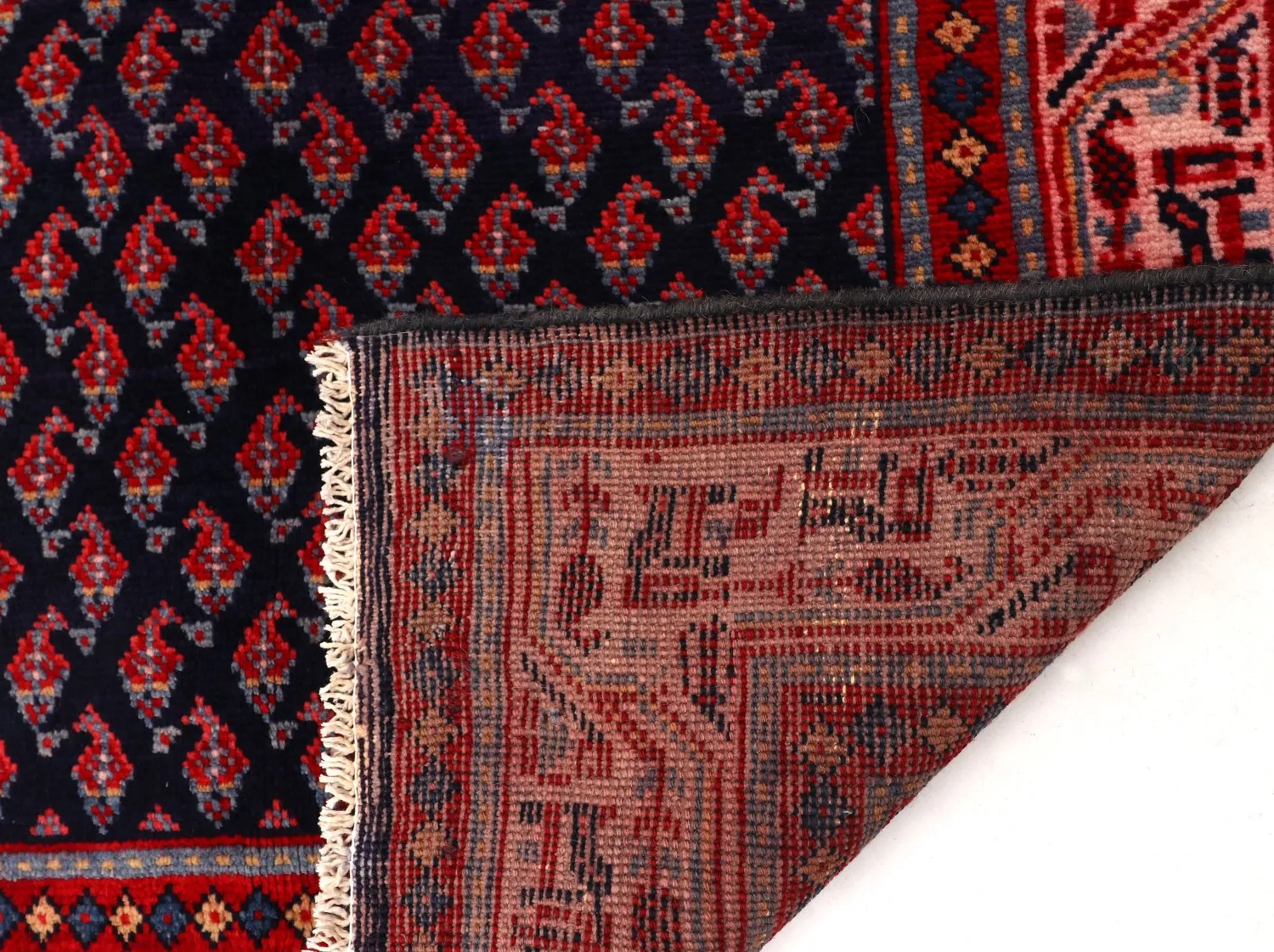 Orientalsk tæppe Hamedan 318 x 103 cm