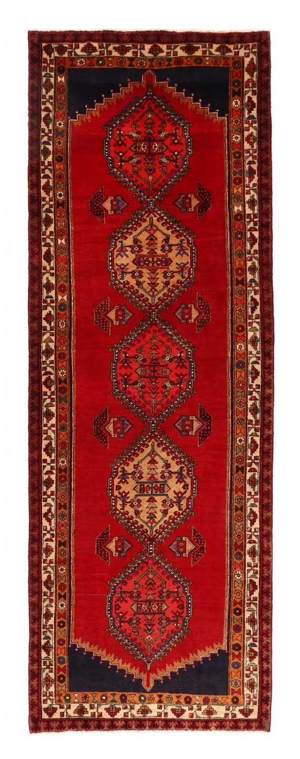 Orientalsk tæppe Hamedan 328 x 116 cm