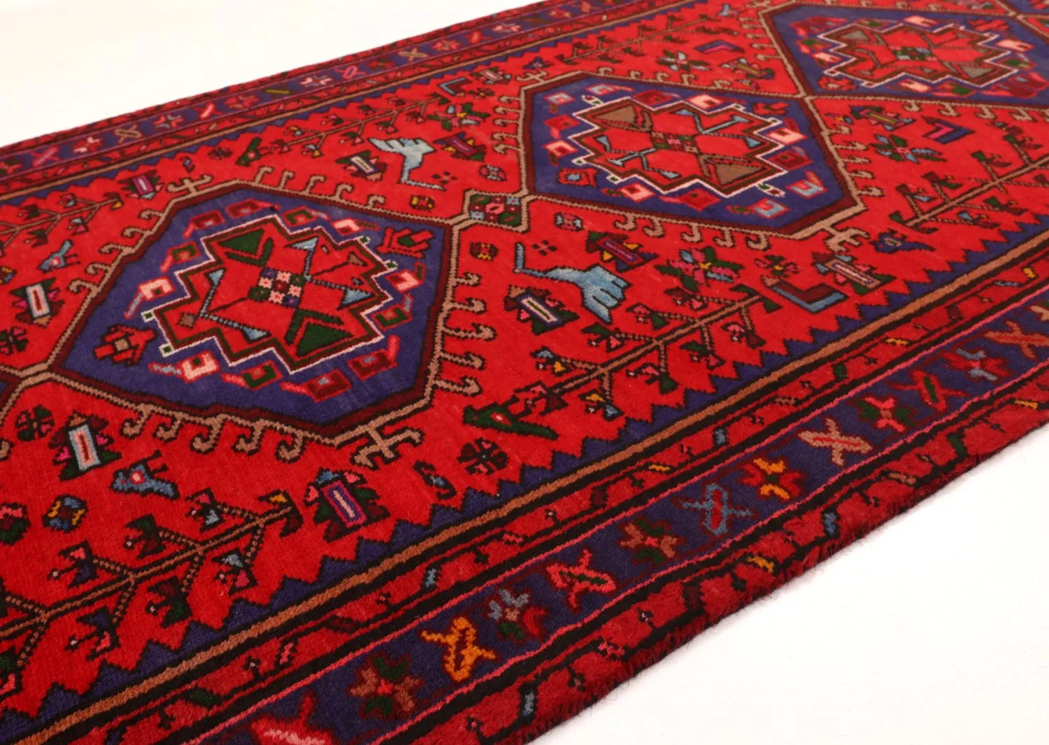 Orientalsk tæppe Hamedan 292 x 101 cm