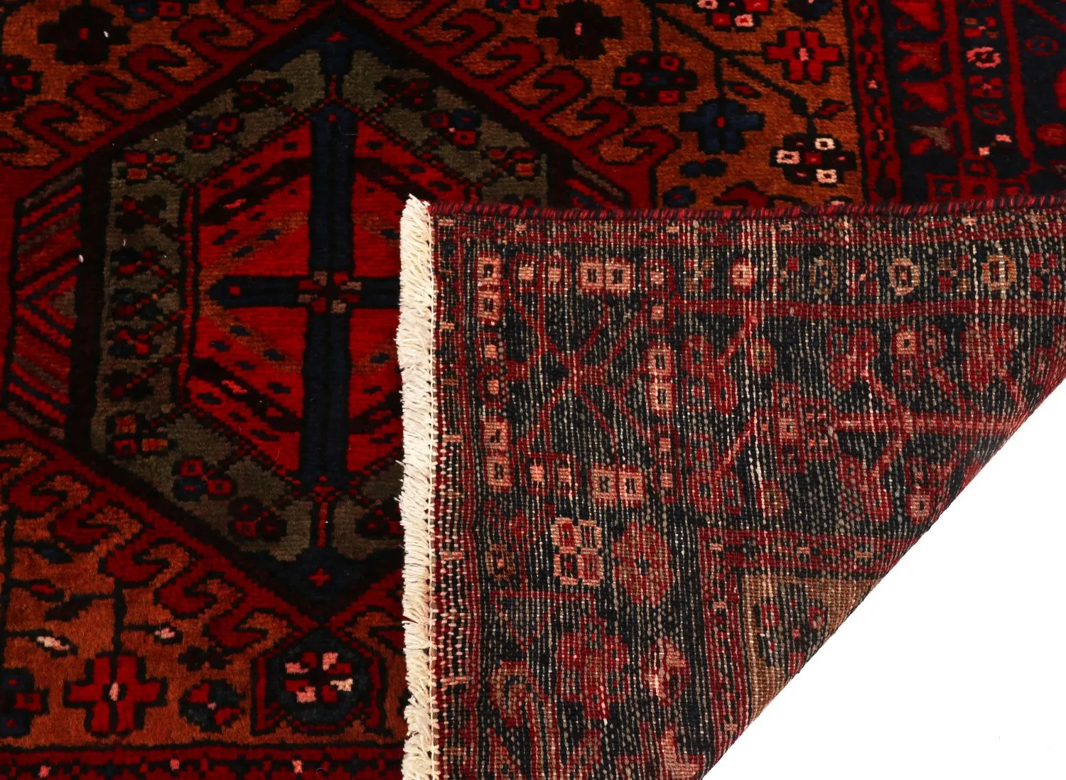 Orientalsk tæppe Hamedan 317 x 101 cm