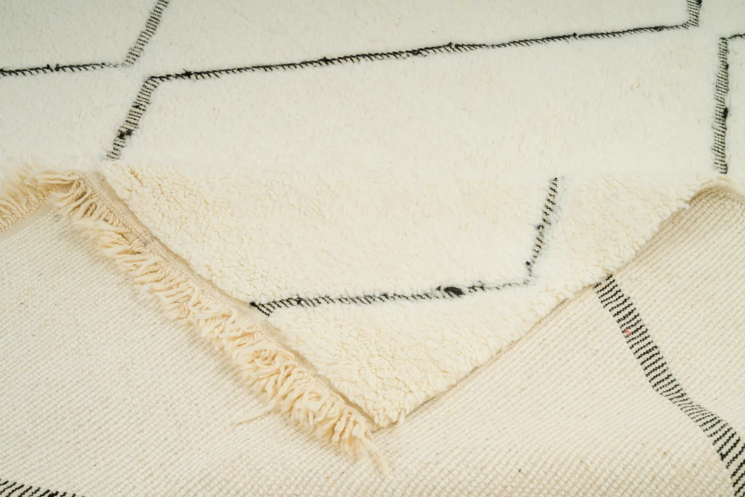 Kelimtæppe Marokkansk berber Beni Ouarain 205 x 295 cm