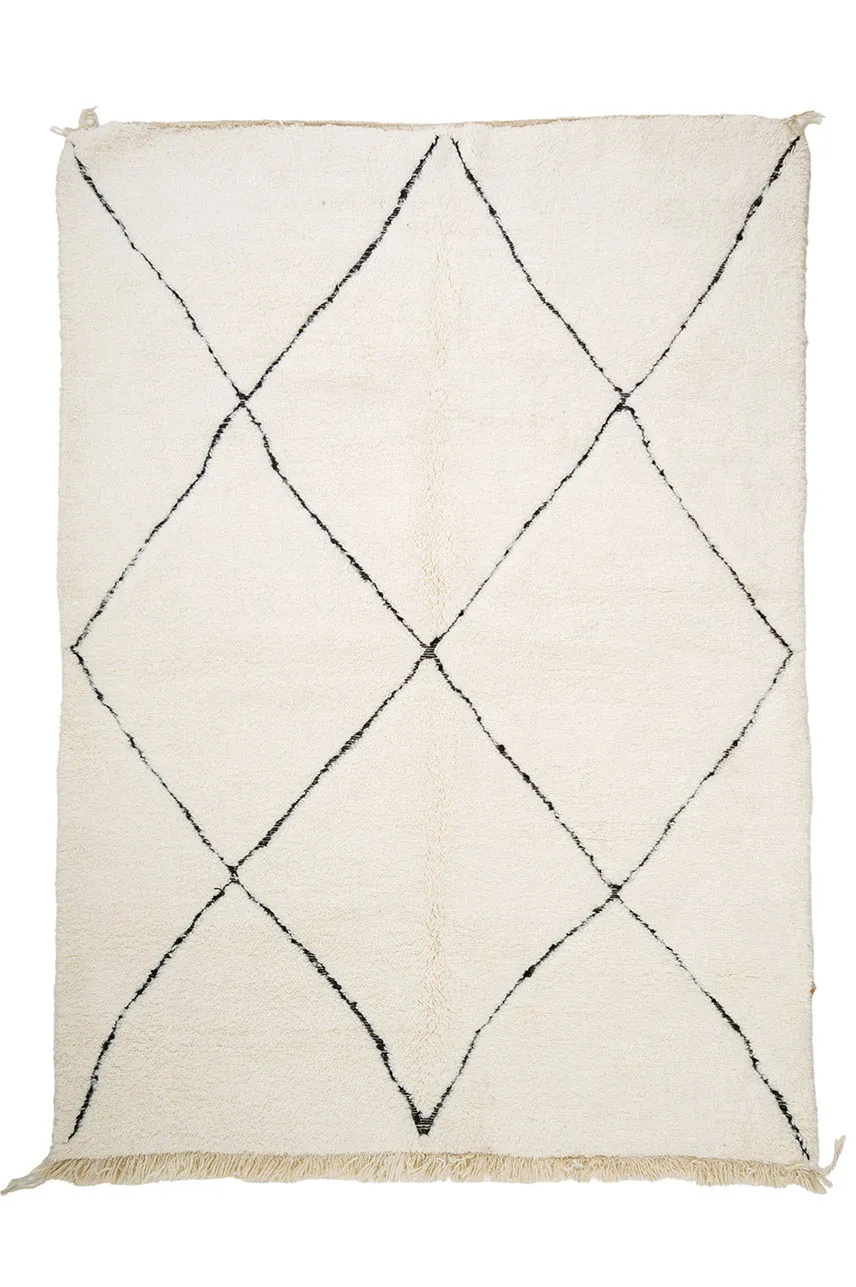 Kelimtæppe Marokkansk berber Beni Ouarain 205 x 290 cm