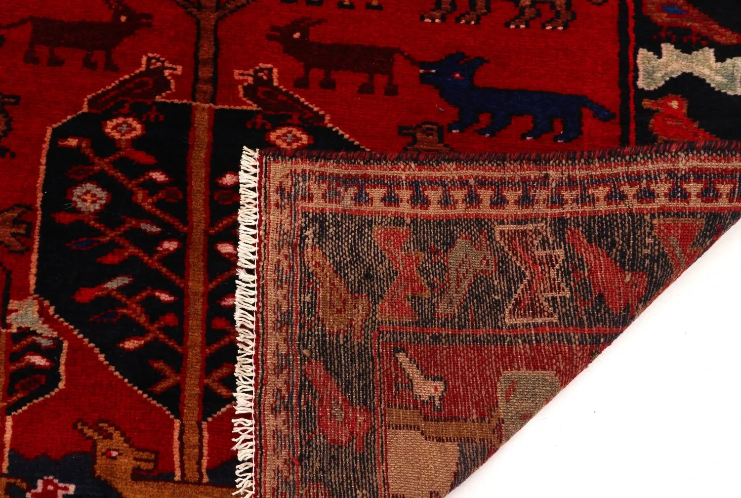 Orientalsk tæppe Hamedan 297 x 108 cm