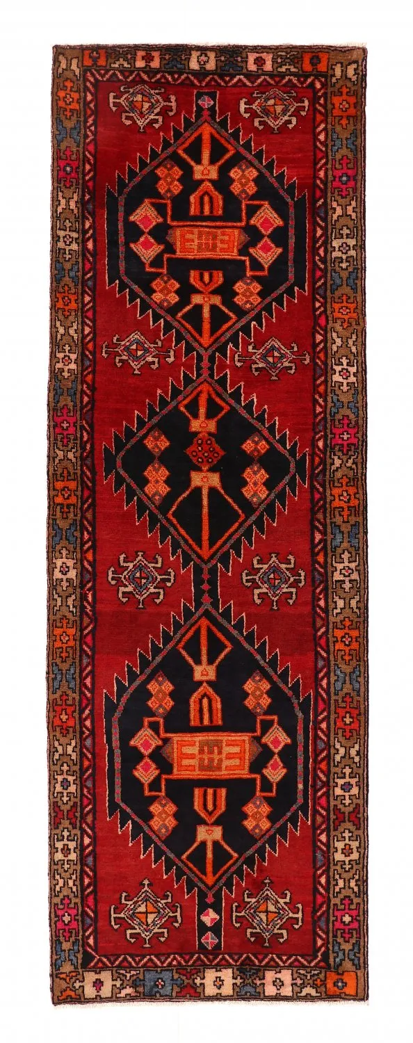 Orientalsk tæppe Hamedan 297 x 101 cm