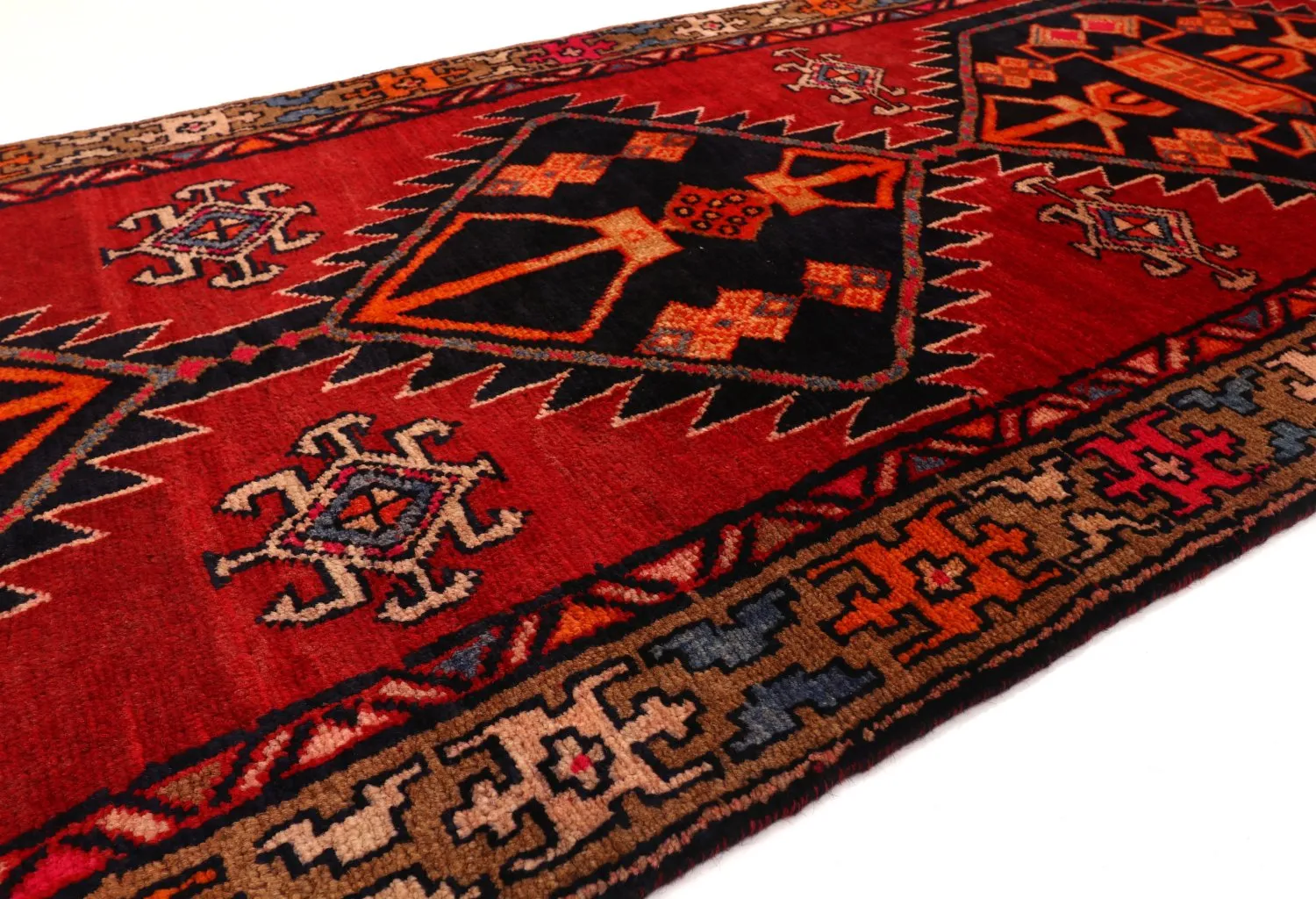 Orientalsk tæppe Hamedan 297 x 101 cm