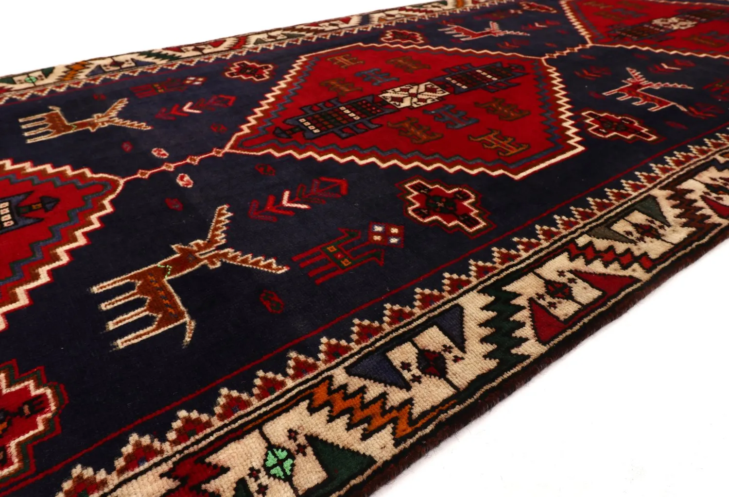 Orientalsk tæppe Hamedan 290 x 116 cm