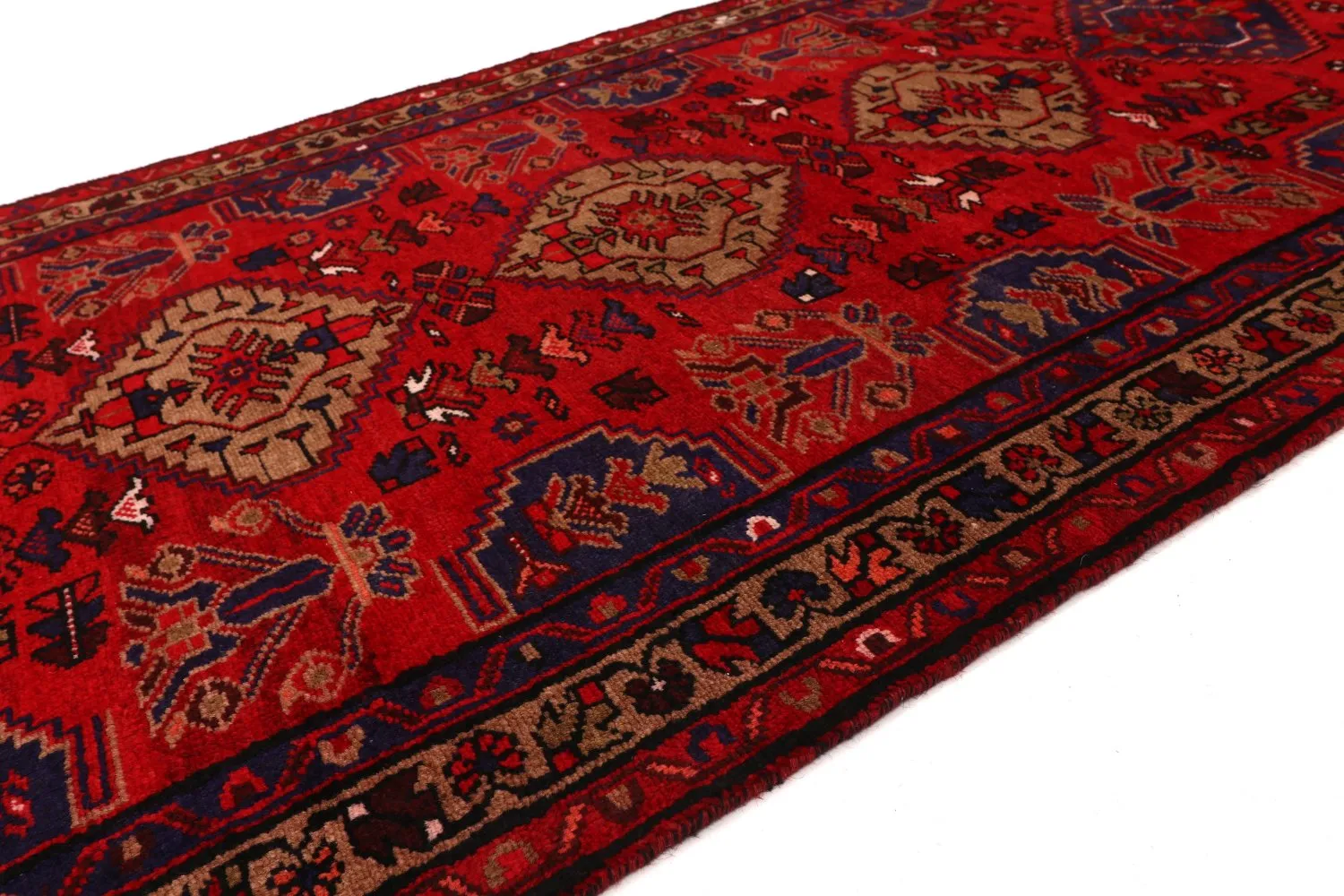 Orientalsk tæppe Hamedan 266 x 105 cm