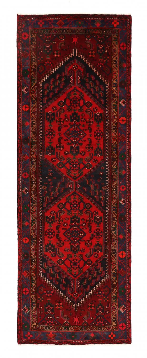Orientalsk tæppe Hamedan 298 x 102 cm