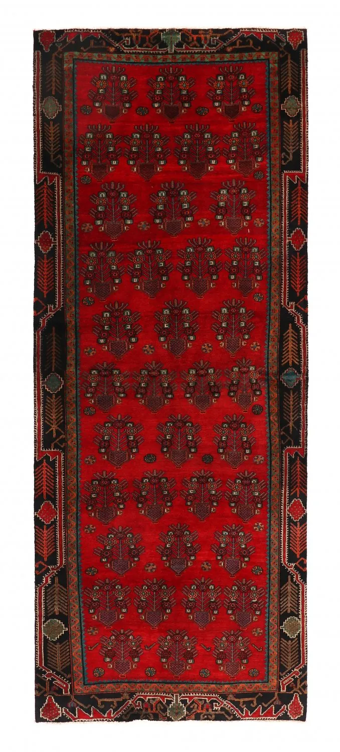 Orientalsk tæppe Hamedan 297 x 116 cm