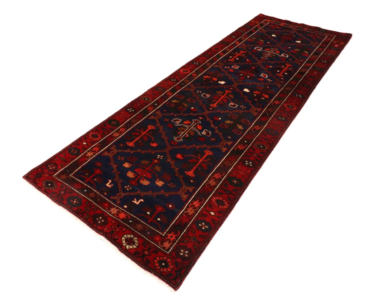 Orientalsk tæppe Hamedan 300 x 103 cm