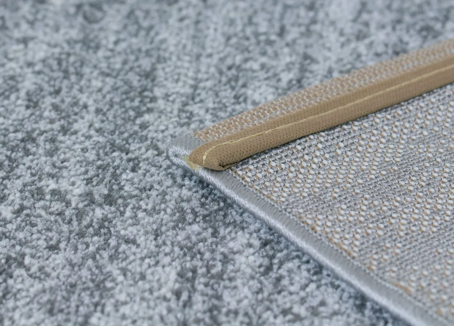 Wilton-tæppe - Melange (grå)