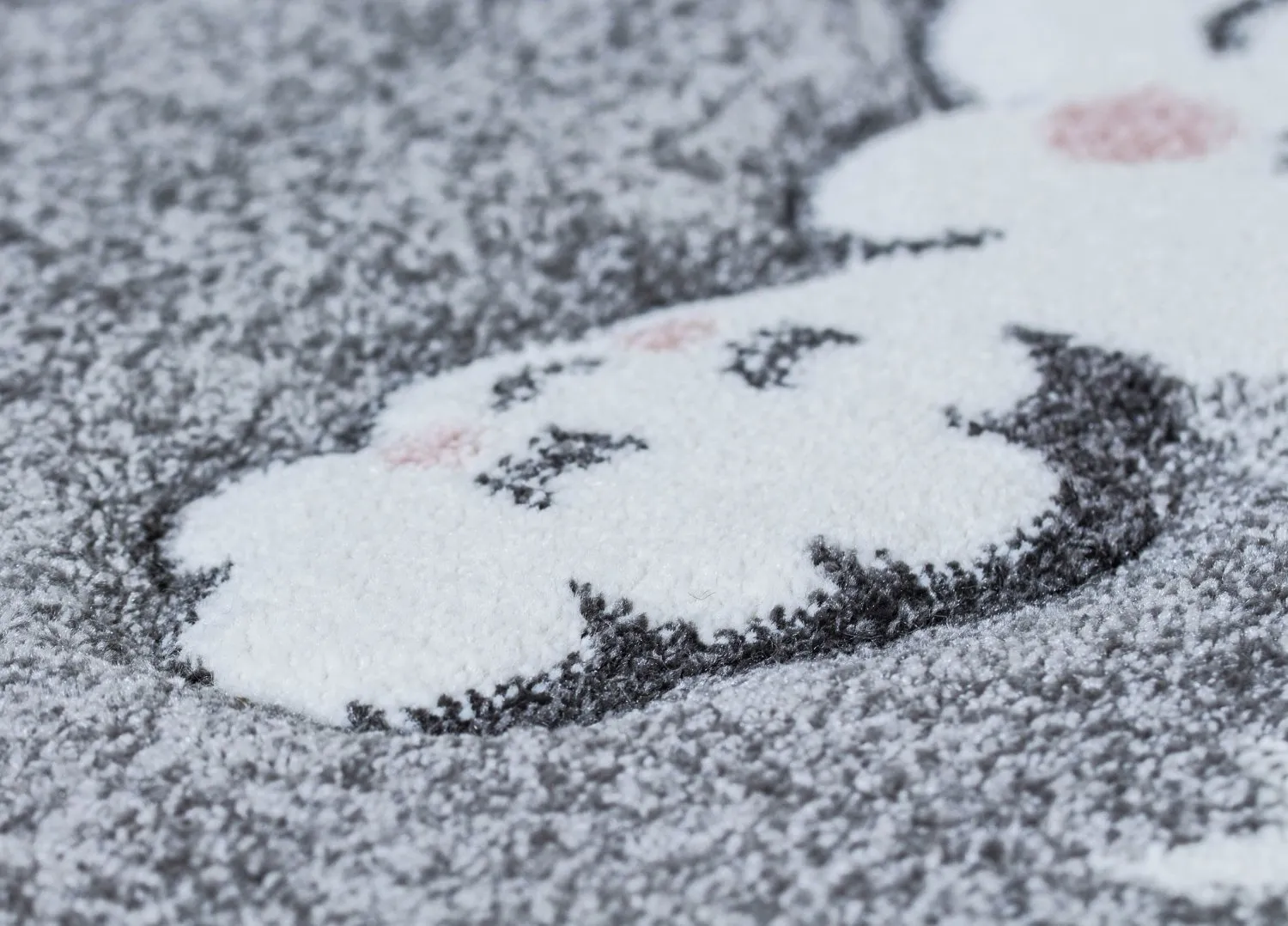 Børnetæppe - London Cloud (grå)