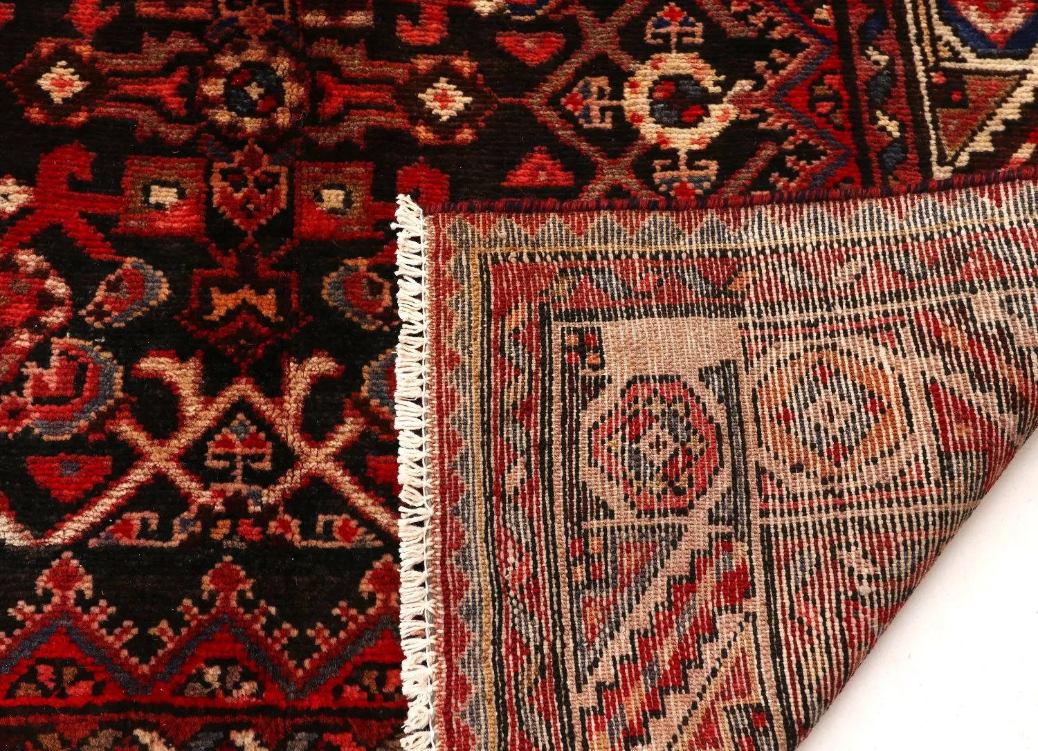 Orientalsk tæppe Hamedan 322 x 114 cm