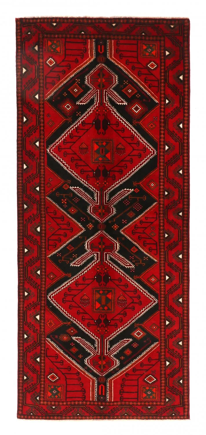 Orientalsk tæppe Hamedan 299 x 127 cm