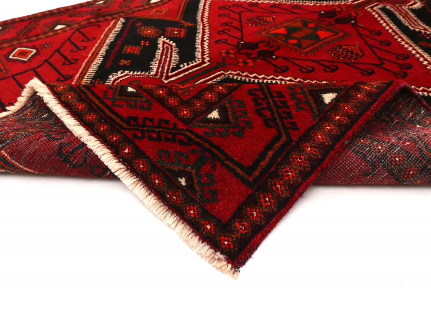 Orientalsk tæppe Hamedan 299 x 127 cm