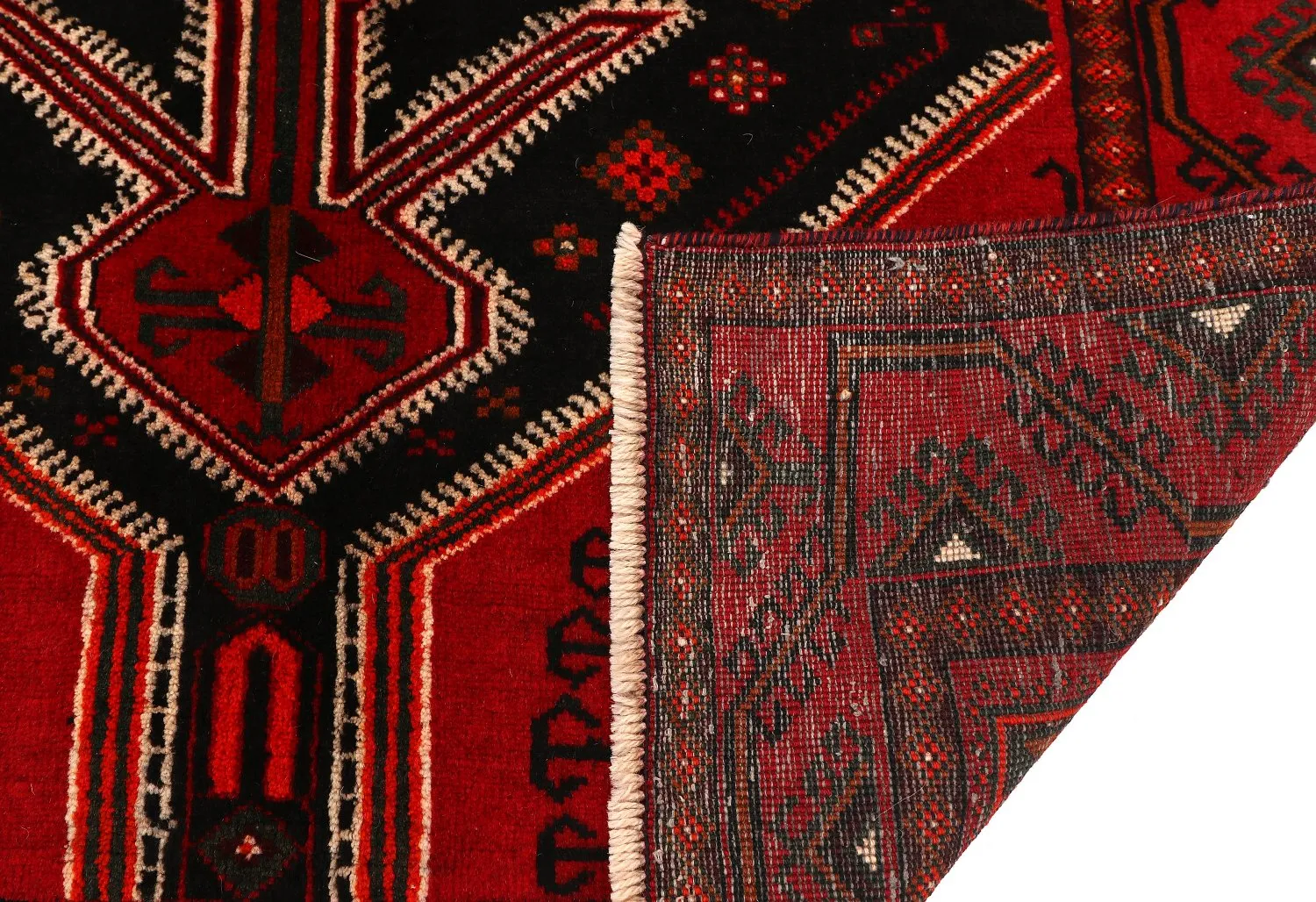 Orientalsk tæppe Hamedan 299 x 127 cm