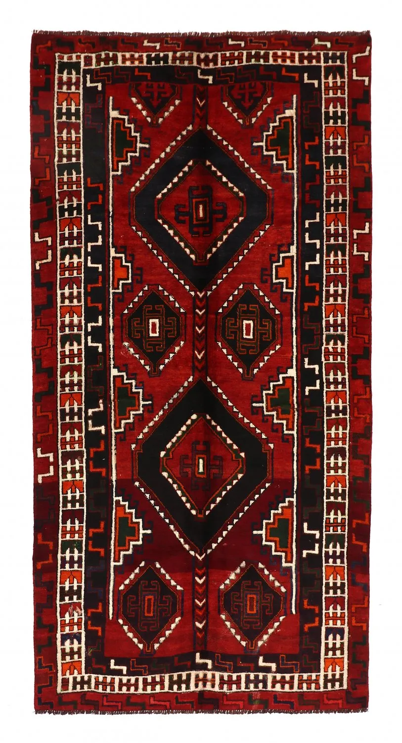 Orientalsk tæppe Hamedan 280 x 144 cm