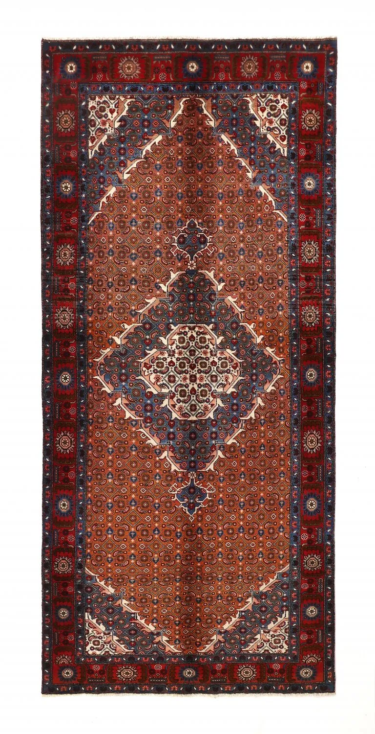 Orientalsk tæppe Hamedan 306 x 137 cm