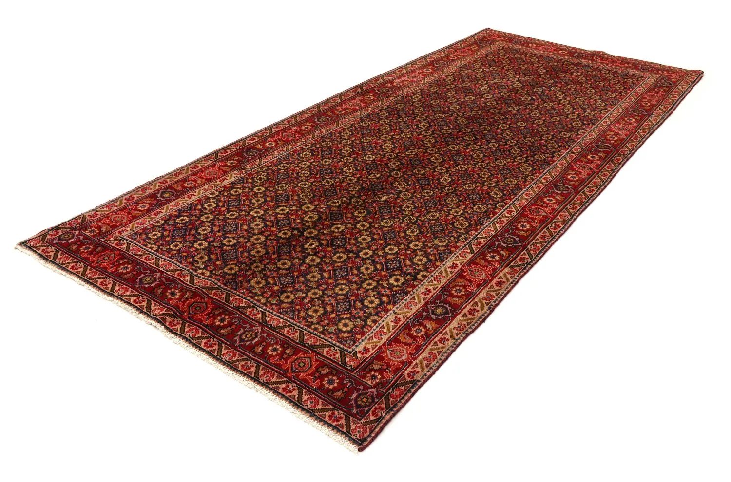 Orientalsk tæppe Hamedan 318 x 143 cm