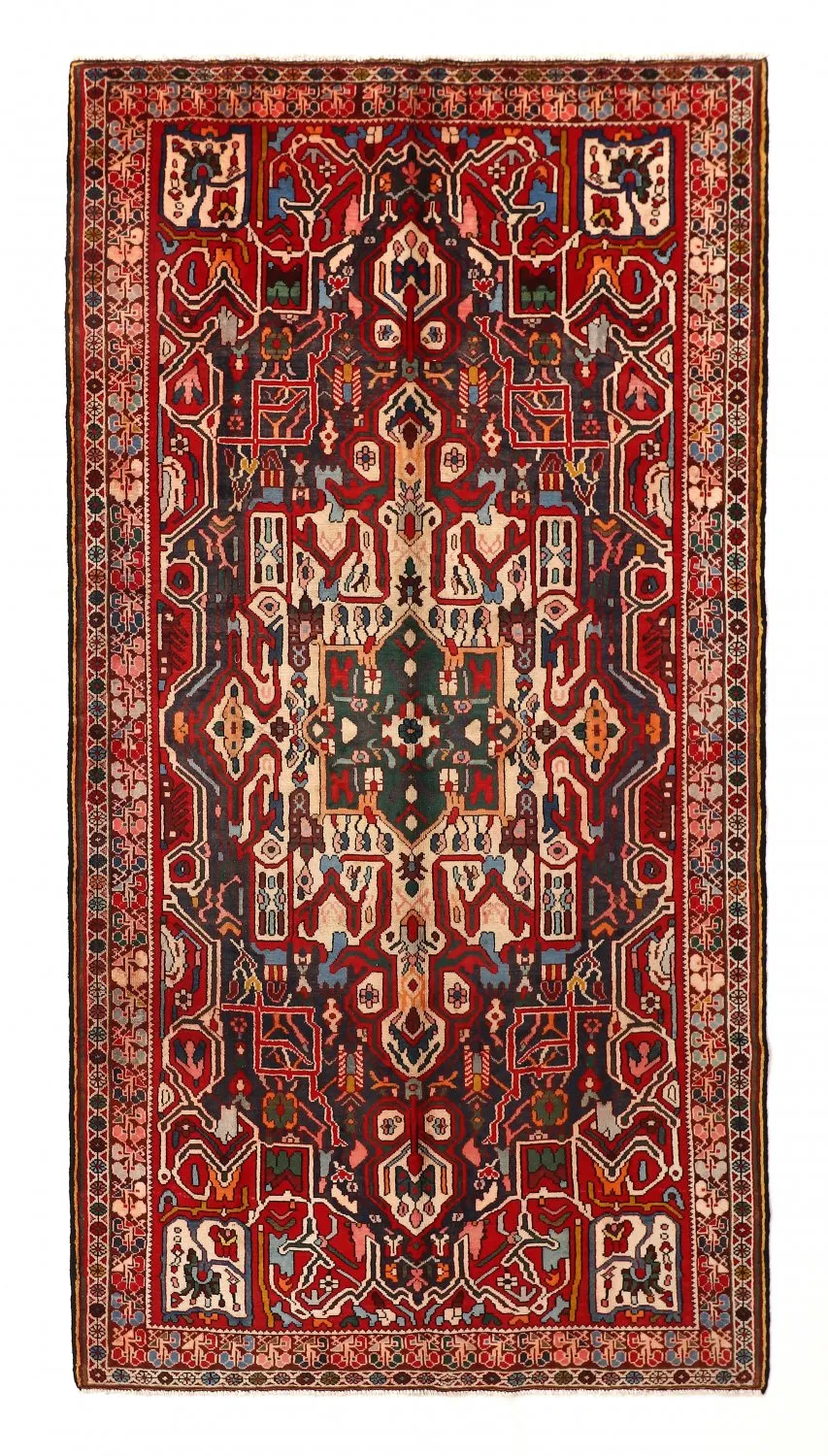 Orientalsk tæppe Hamedan 303 x 162 cm