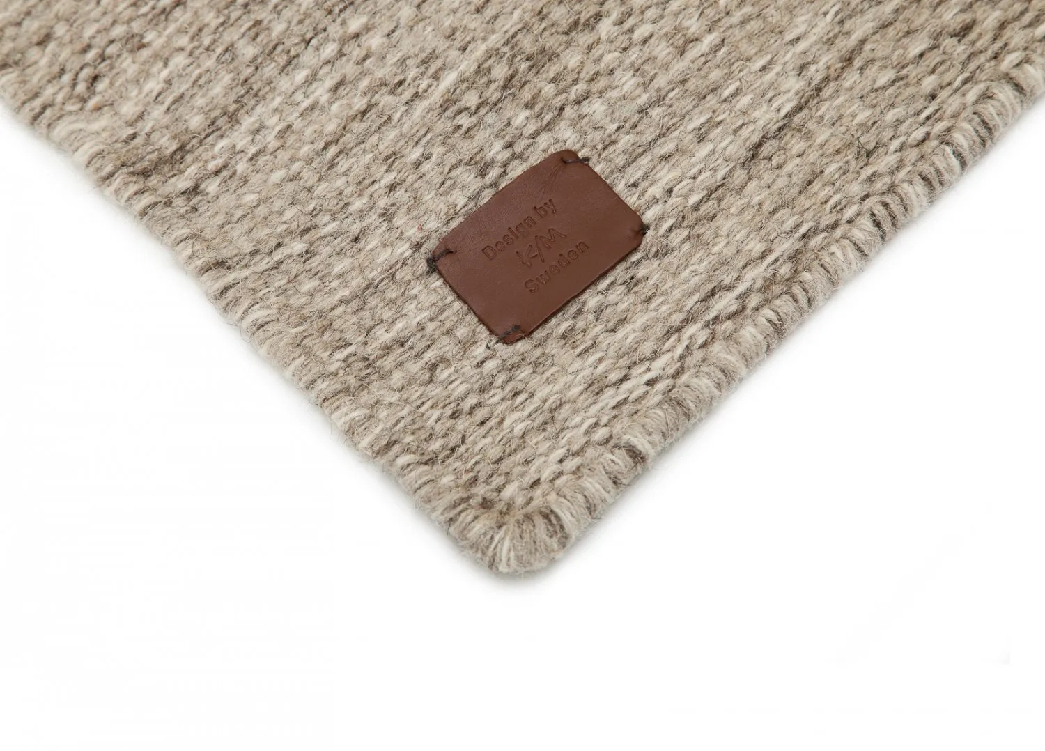 Uldtæppe - Birka (beige)