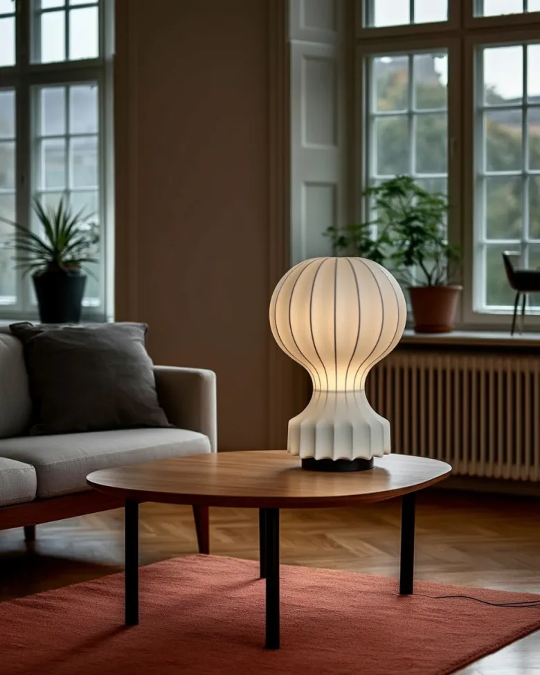 Lampe - Senigallia L (hvid/sort)