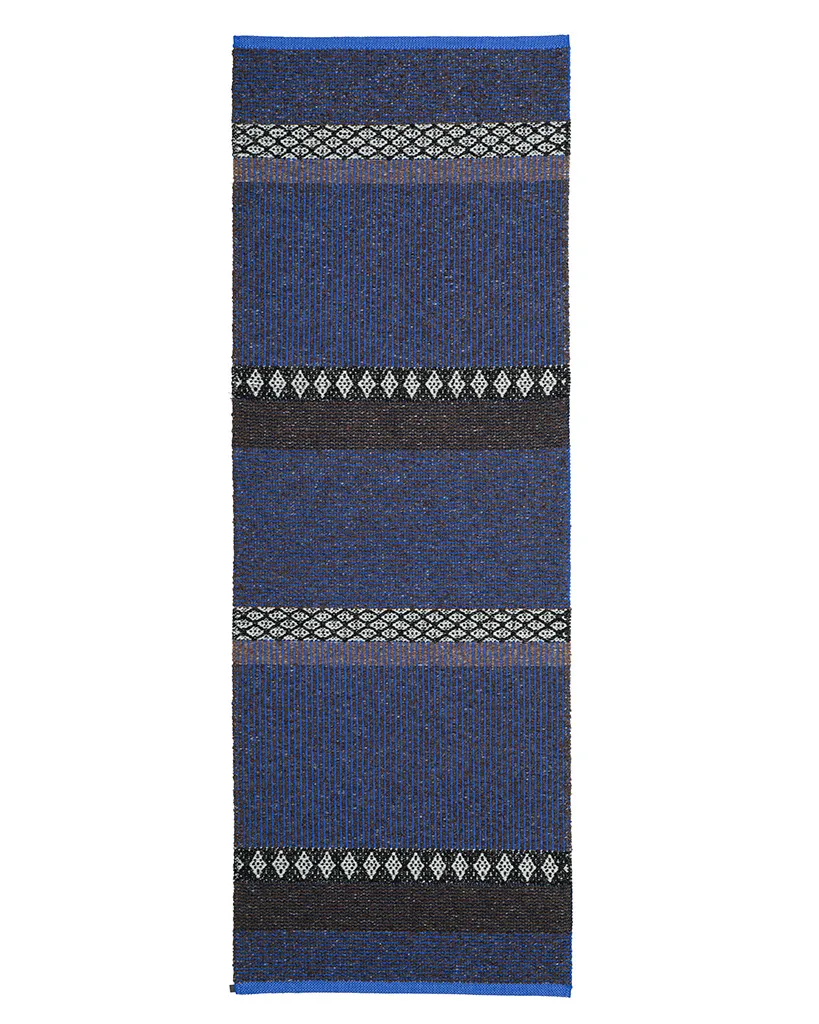 Plasttæpper - Horredstæppet Forest Mix (blå)