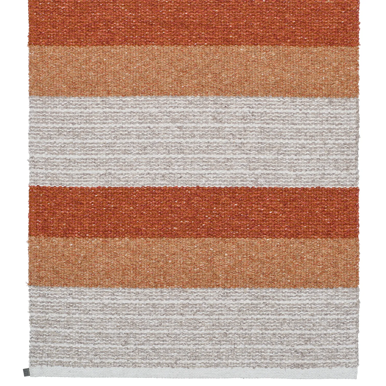 Plastik- og garntæpper - Horredsmattan Myra mix (rust)