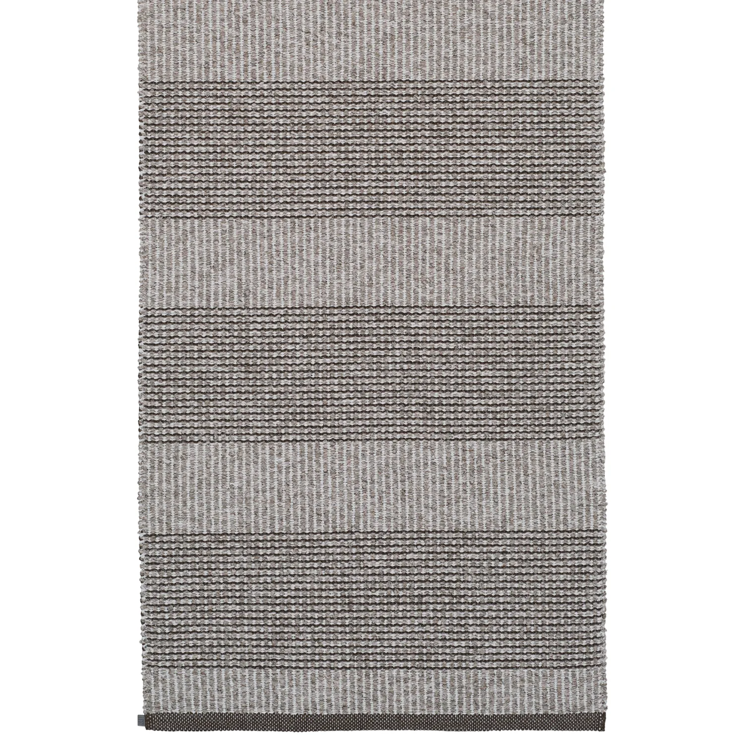 Plastik- og garntæpper - Horredsmattan Penny mix (brun)