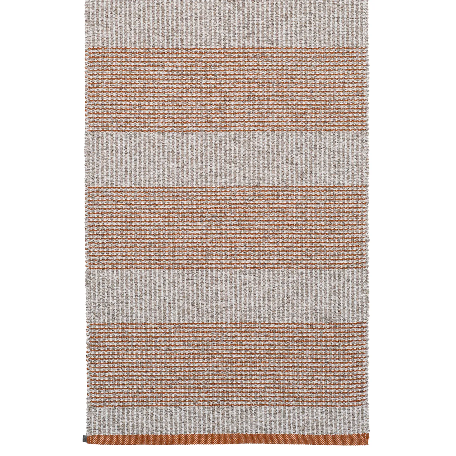 Plastik- og garntæpper - Horredsmattan Penny mix (rust)