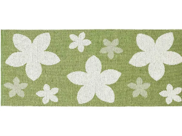 Plasttæpper - Horredstæppet Flower (grøn)
