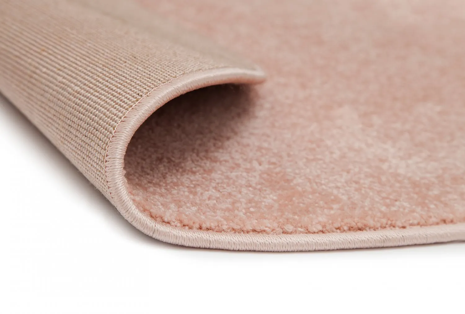 Rund tæppe - Aura (rosa)