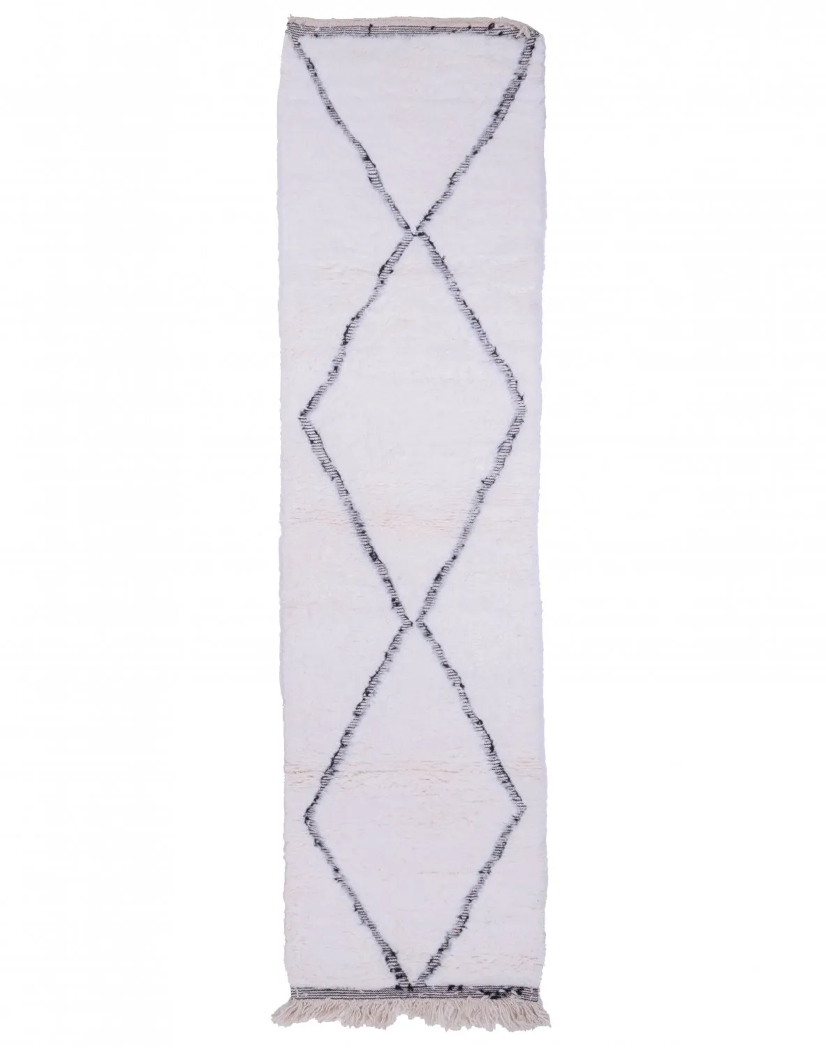 Kelimtæppe Marokkansk berber tæppe Beni Ouarain 310 x 80 cm
