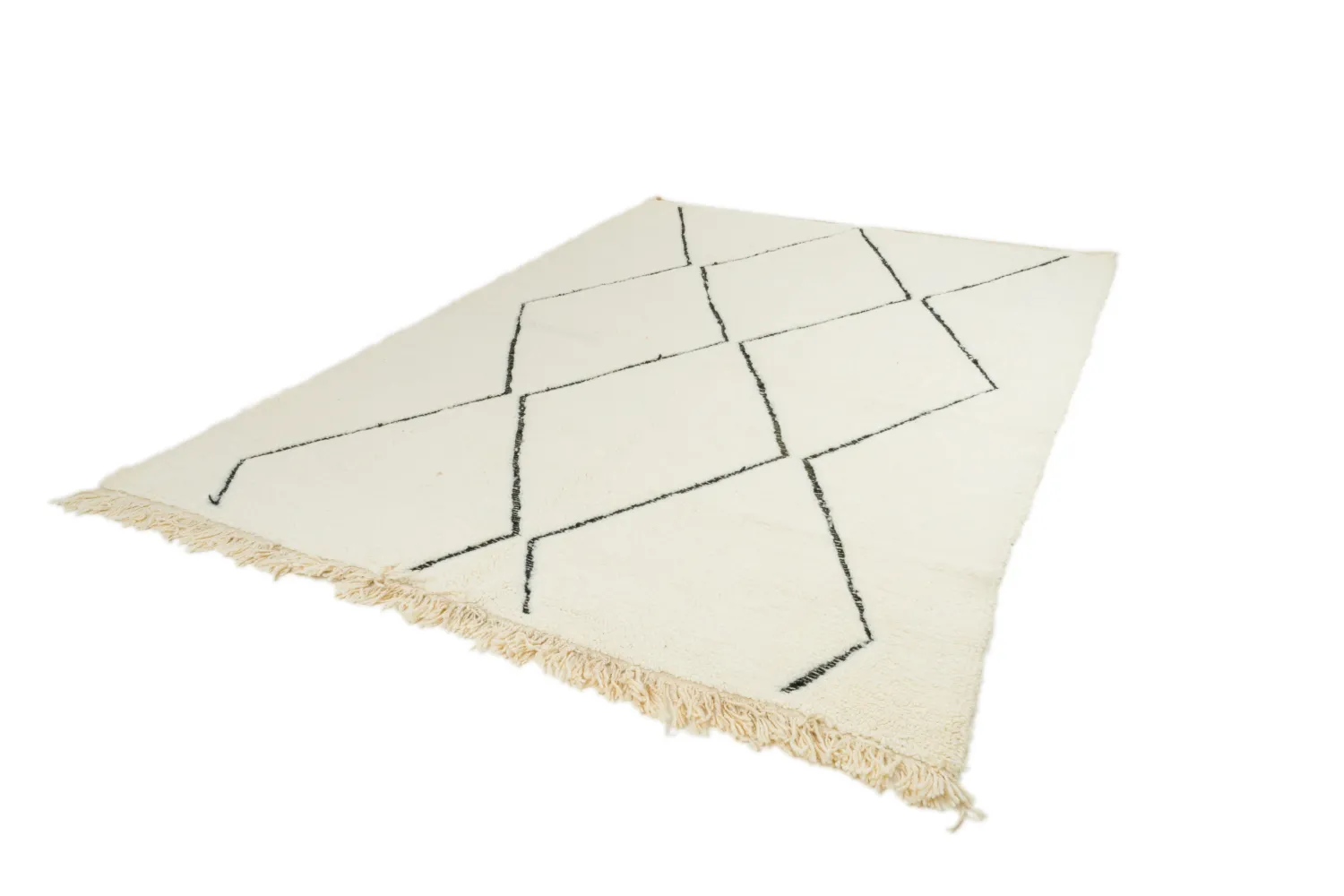 Kelimtæppe Marokkansk berber Beni Ouarain 200 x 290 cm