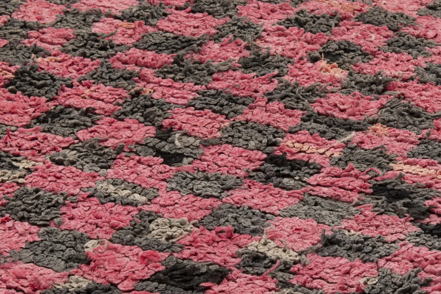 Marokkansk berber tæppe Boucherouite 230 x 140 cm