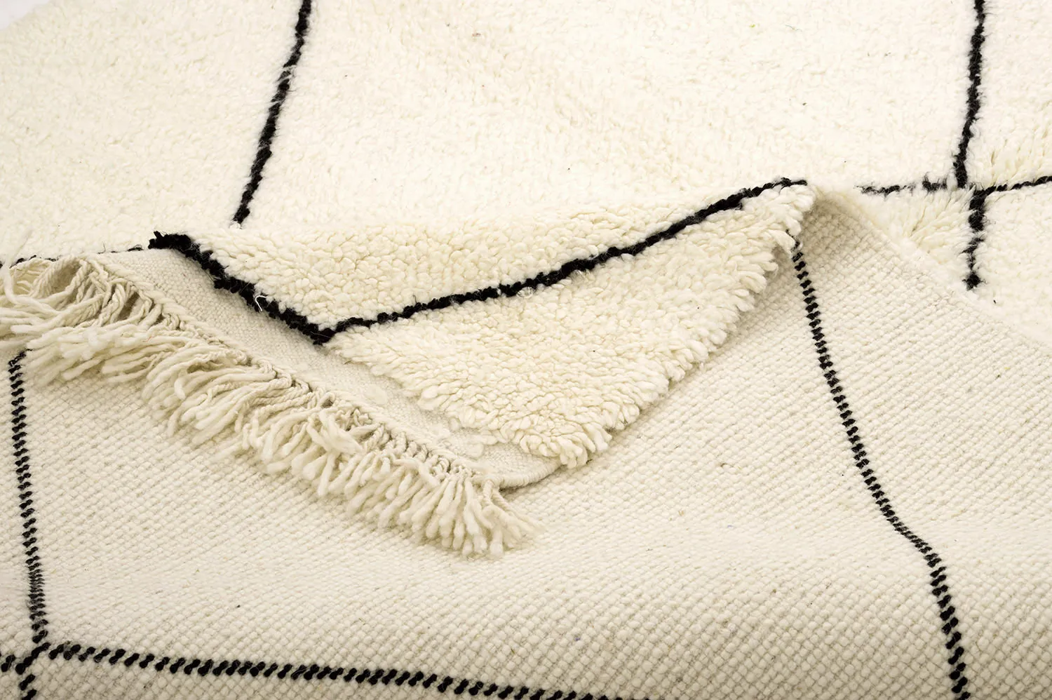 Kelimtæppe Marokkansk berber Beni Ouarain 150 x 225 cm