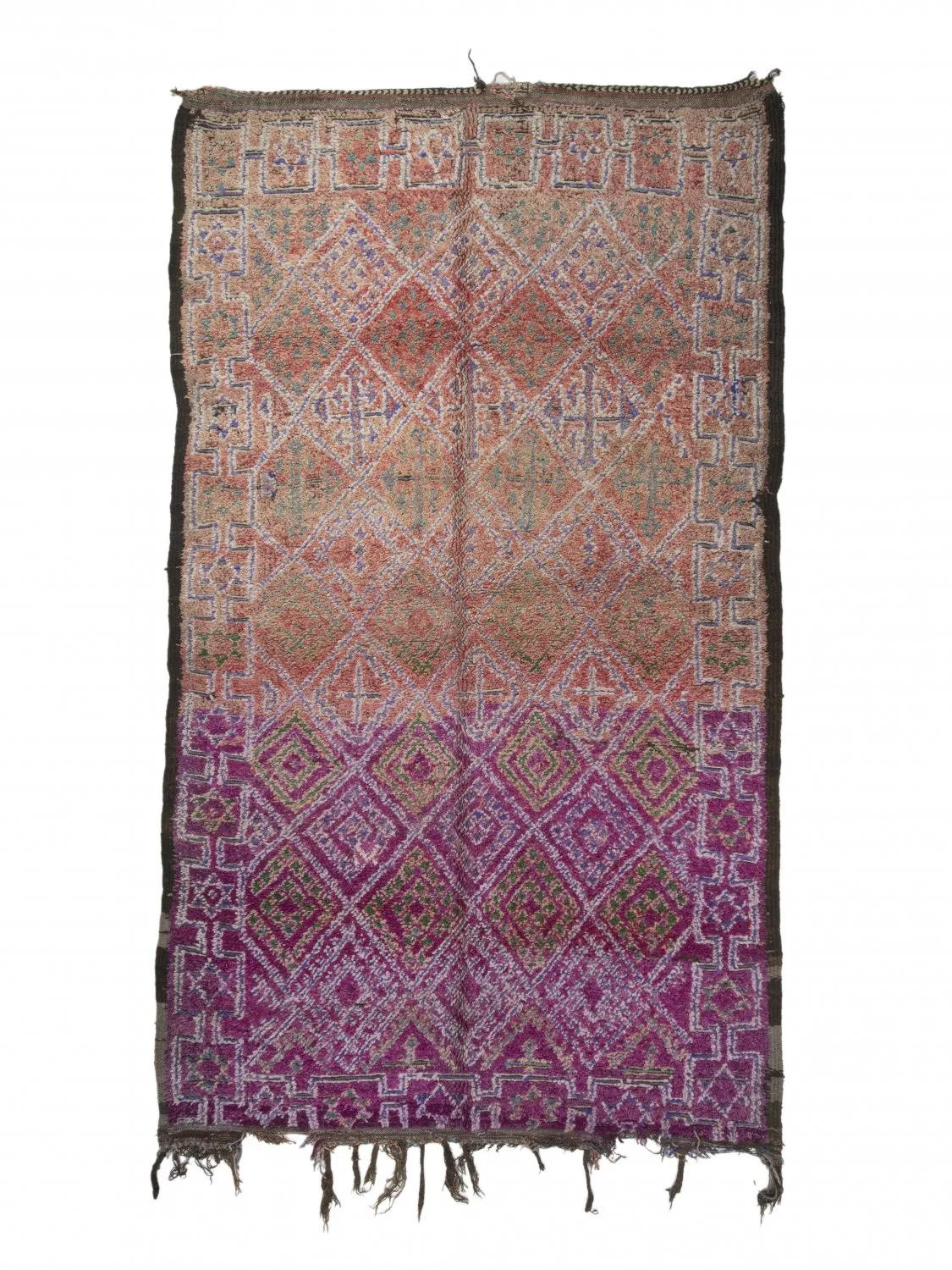 Kelimtæppe Marokkansk berber tæppe Azilal Special Edition 330 x 180 cm