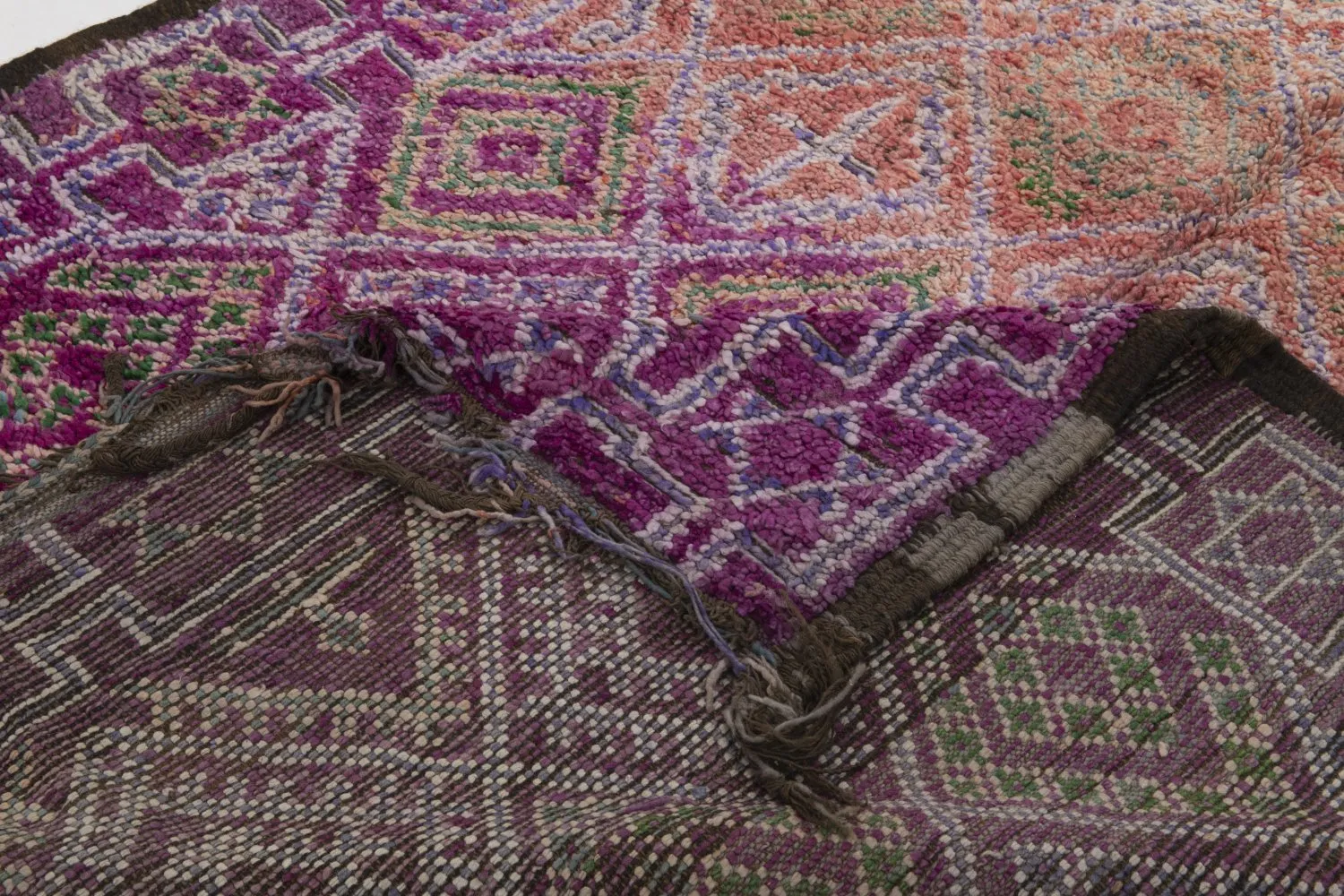 Kelimtæppe Marokkansk berber tæppe Azilal Special Edition 330 x 180 cm