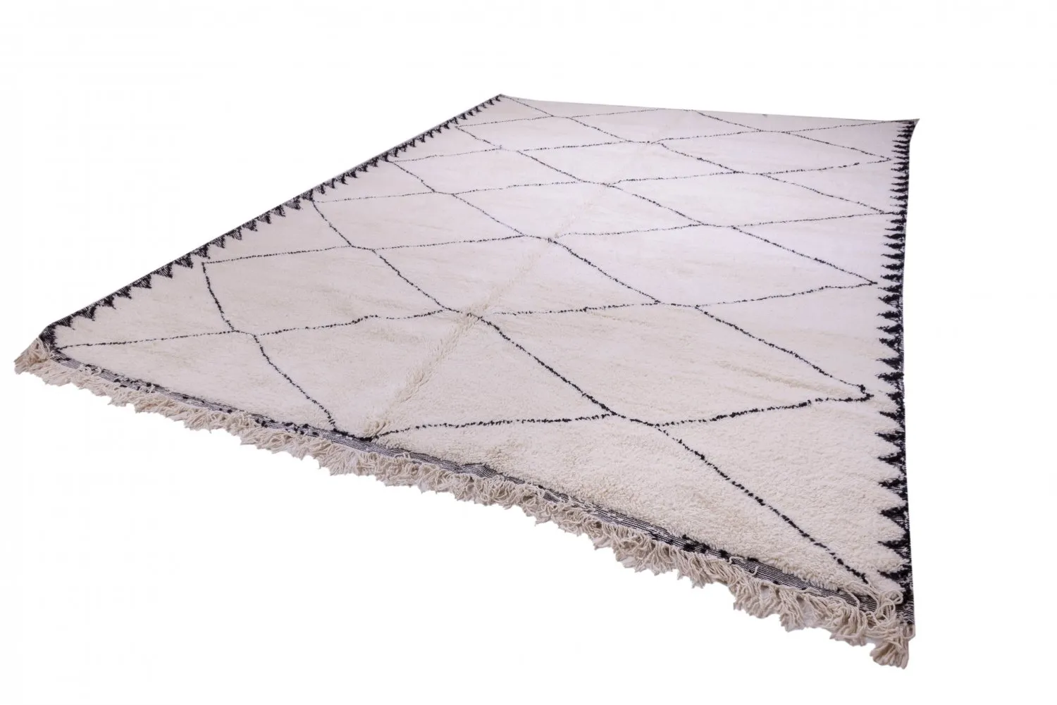 Kelimtæppe Marokkansk berber tæppe Beni Ouarain 405 x 310 cm