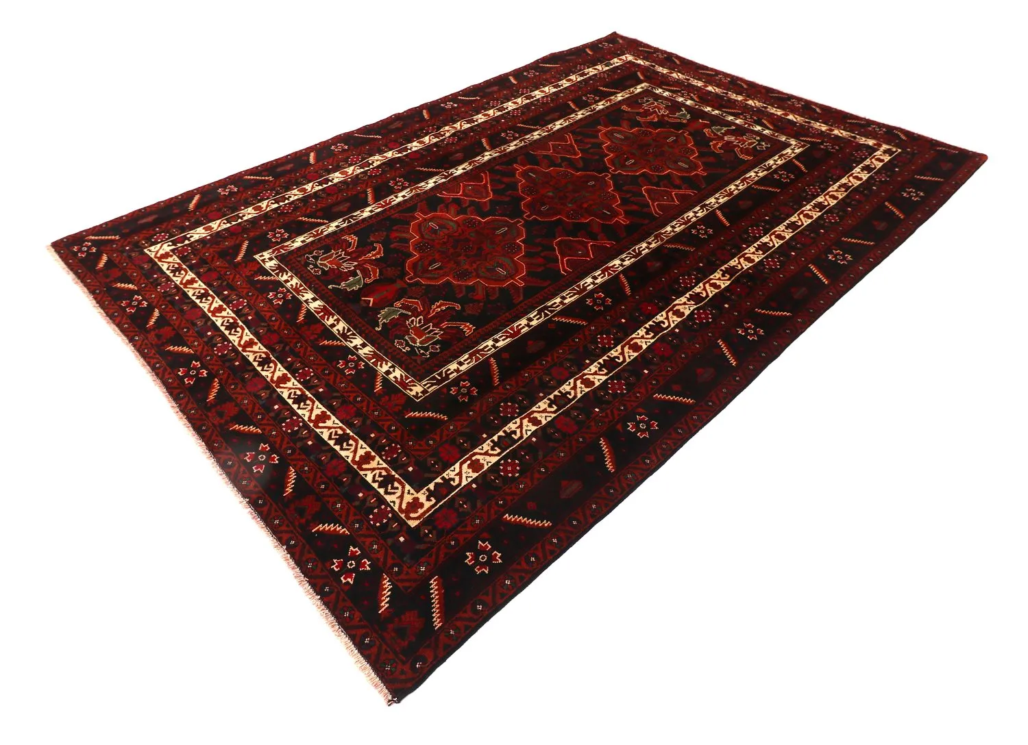 Orientalsk tæppe Hamedan 290 x 192 cm