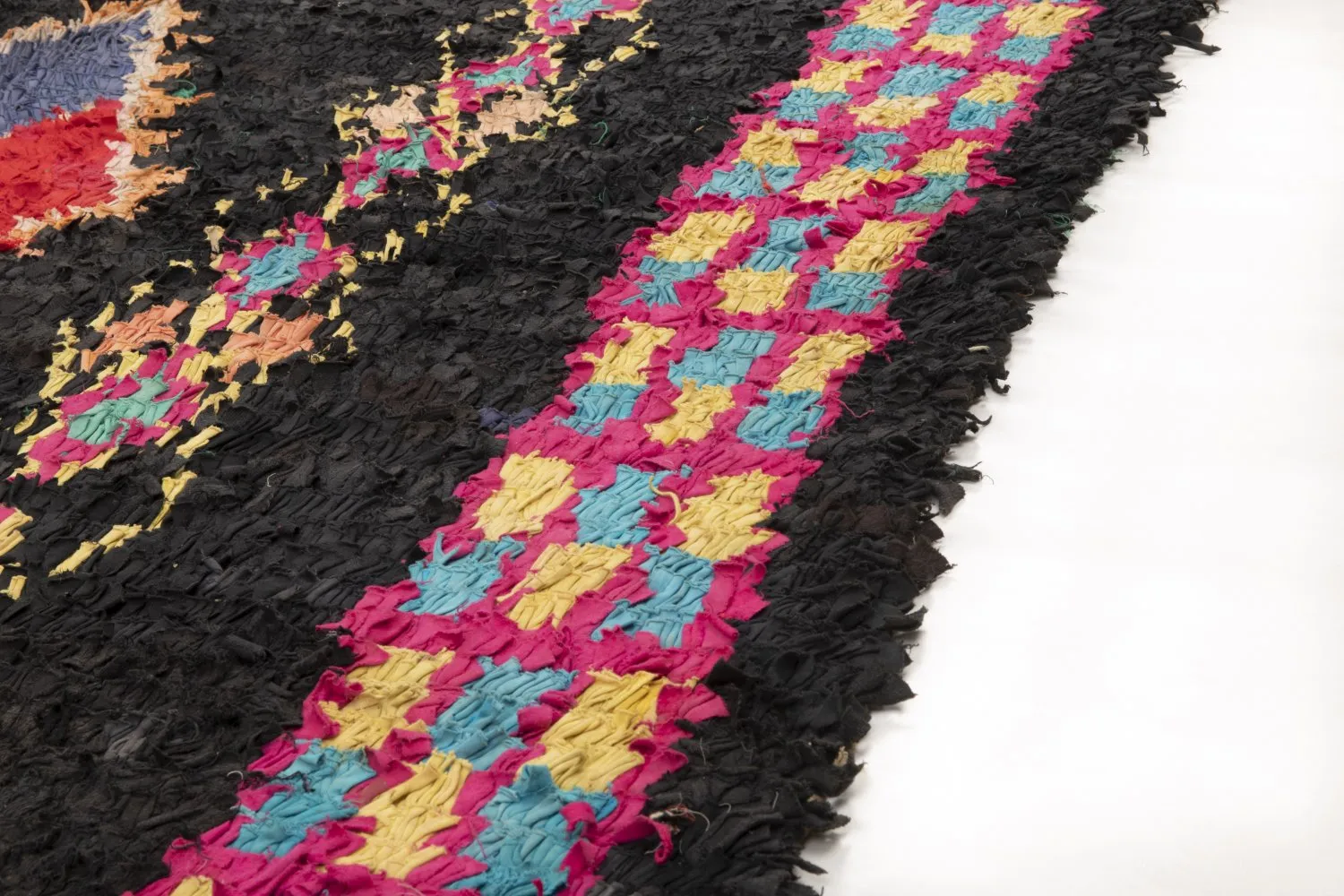 Marokkansk berber tæppe Boucherouite 315 x 165 cm