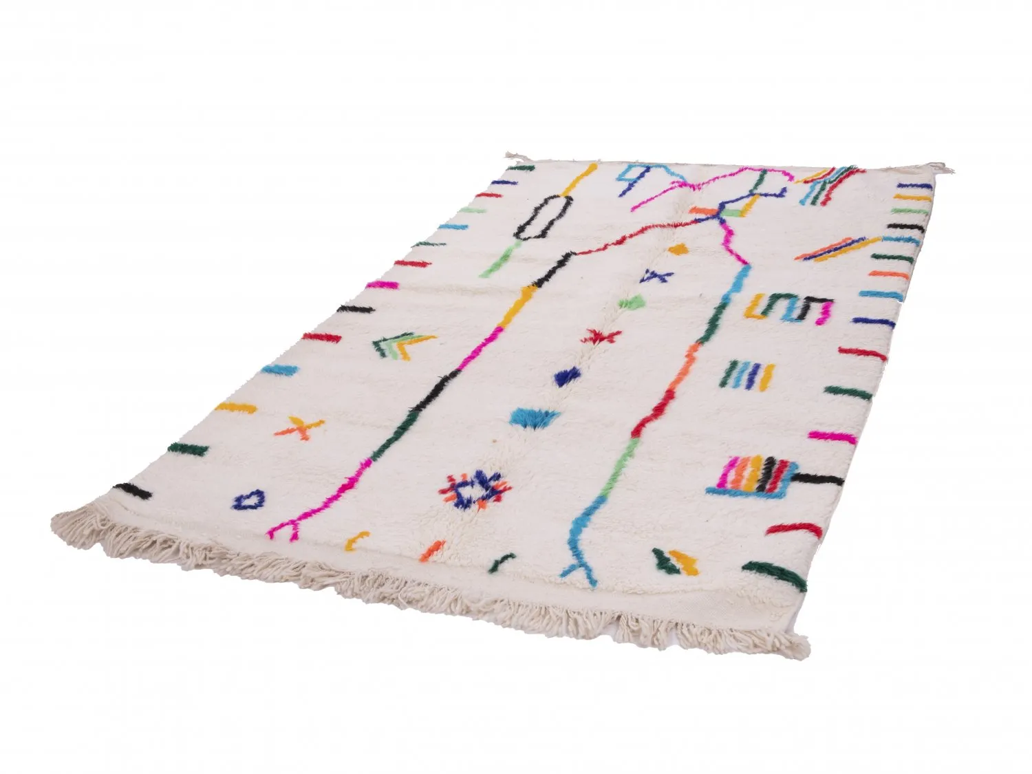 Kelimtæppe Marokkansk berber tæppe Azilal 260 x 150 cm