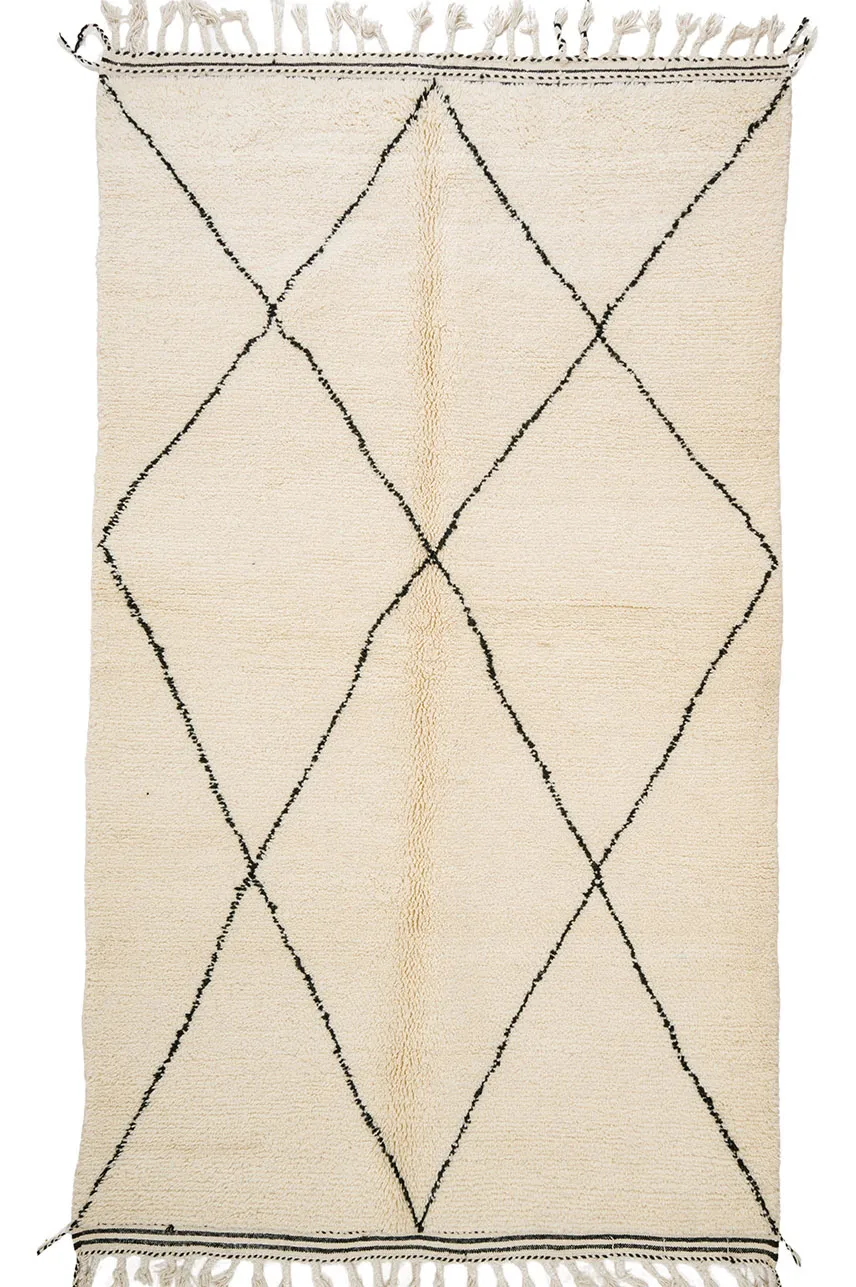 Kelimtæppe Marokkansk berber Beni Ouarain 155 x 270 cm