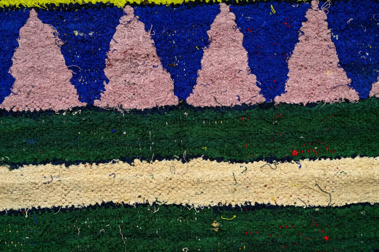 Marokkansk berber tæppe Boucherouite 170 x 255 cm