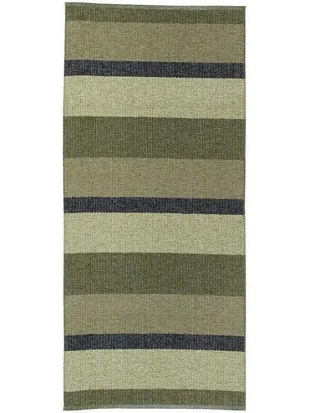 Plasttæpper - Horredstæppet Block metallic (oliven)