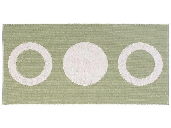 Plasttæpper - Horredstæppet Circle (oliven)
