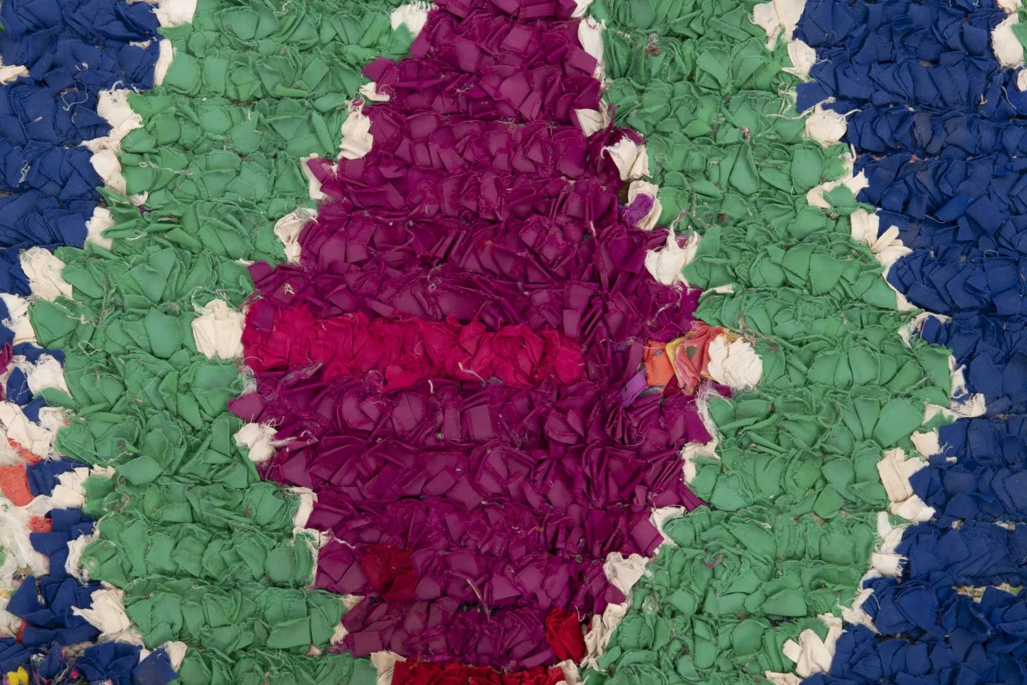 Marokkansk berber tæppe Boucherouite 295 x 150 cm